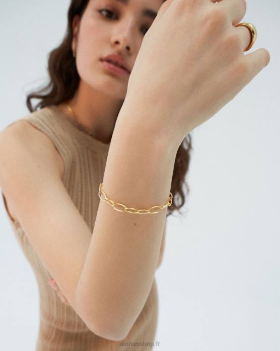 femmes or P64N1171 Alohas chaîne - bracelet en or