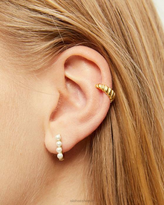 femmes or P64N1137 Alohas orion - boucles d'oreilles en or