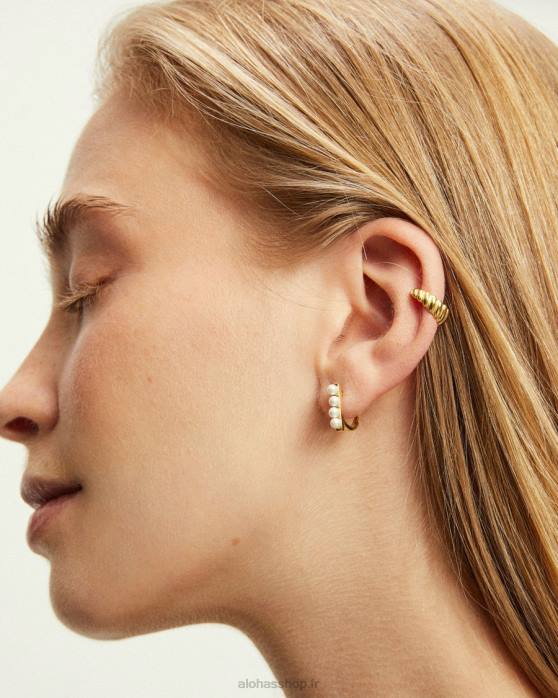 femmes or P64N1137 Alohas orion - boucles d'oreilles en or