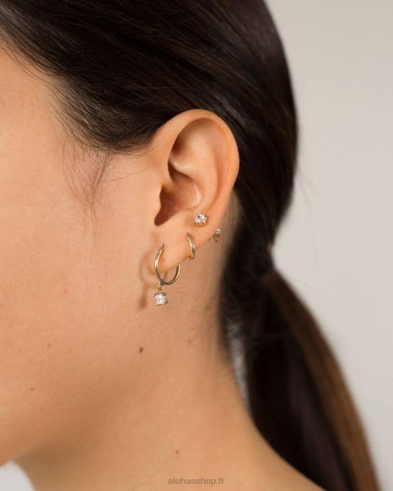 femmes or P64N1186 Alohas patrimoine - piercings en or