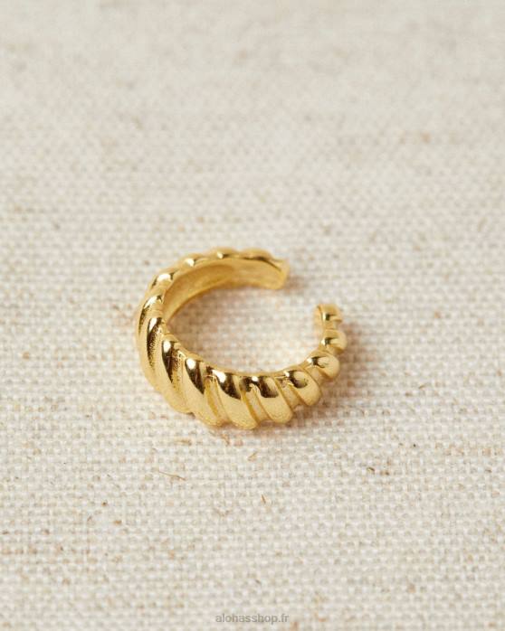 femmes or P64N1187 Alohas pictor - bijou d'oreille doré
