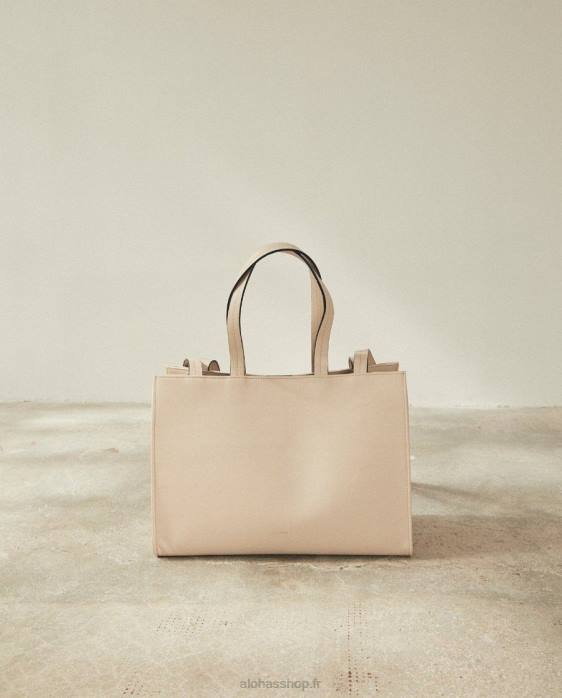 femmes Ivoire P64N1033 Alohas le z - sac à main en cuir blanc