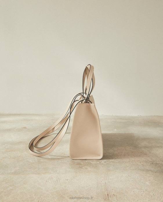 femmes Ivoire P64N1033 Alohas le z - sac à main en cuir blanc