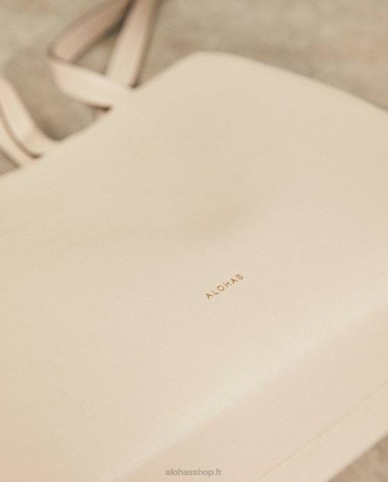 femmes Ivoire P64N1033 Alohas le z - sac à main en cuir blanc