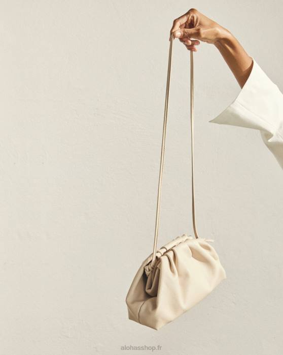 femmes Ivoire P64N1059 Alohas le d - sac à main en cuir blanc