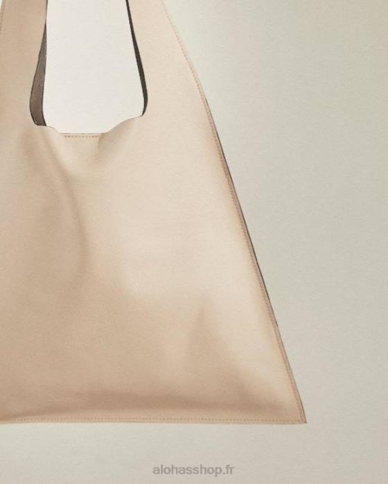 femmes Ivoire P64N1097 Alohas le l - sac à main en cuir blanc
