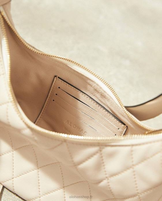 femmes Ivoire P64N1148 Alohas le j - sac à main en cuir blanc