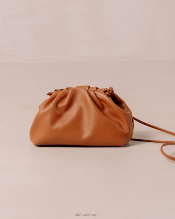 femmes bronzer P64N1157 Alohas le mini d - sac en cuir marron