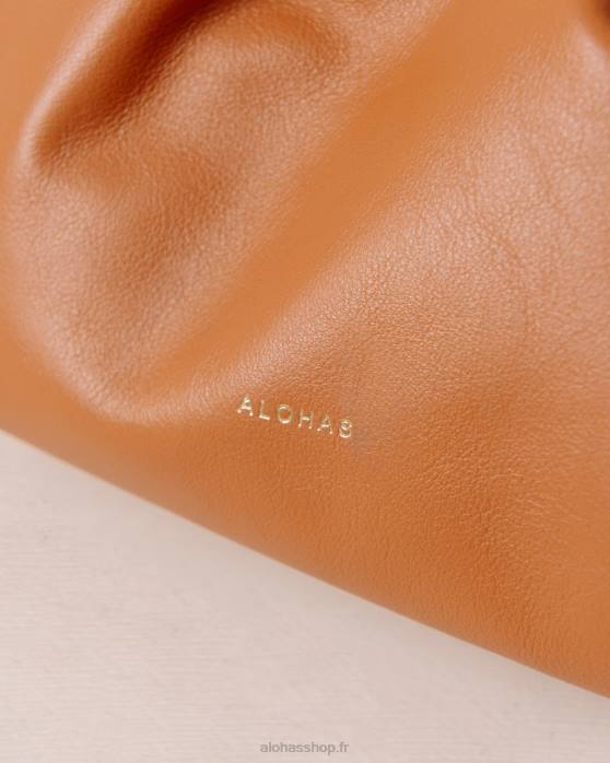 femmes bronzer P64N1157 Alohas le mini d - sac en cuir marron