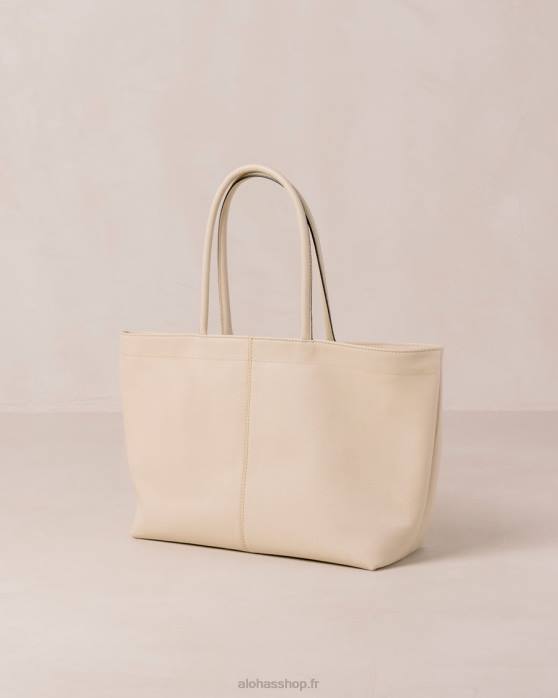 femmes crème P64N1052 Alohas le f - sac à main en cuir blanc