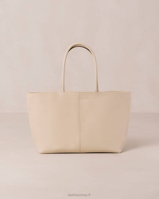 femmes crème P64N1052 Alohas le f - sac à main en cuir blanc