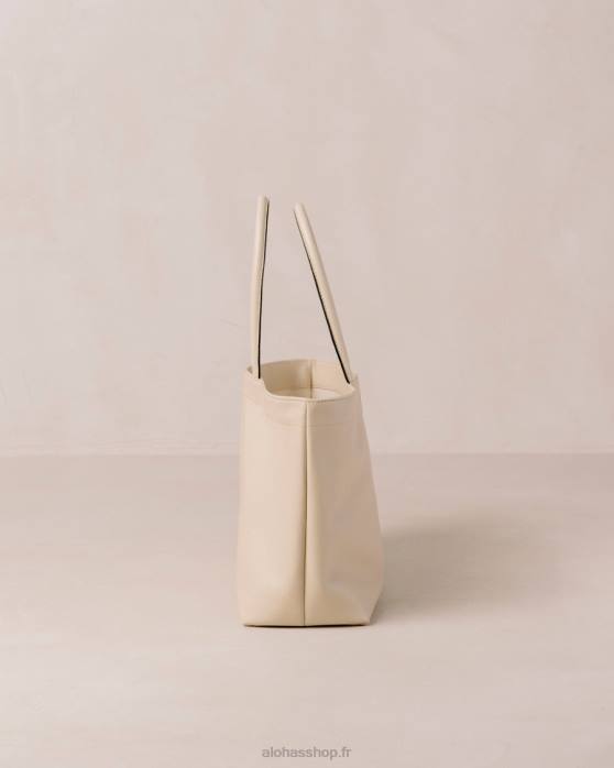 femmes crème P64N1052 Alohas le f - sac à main en cuir blanc