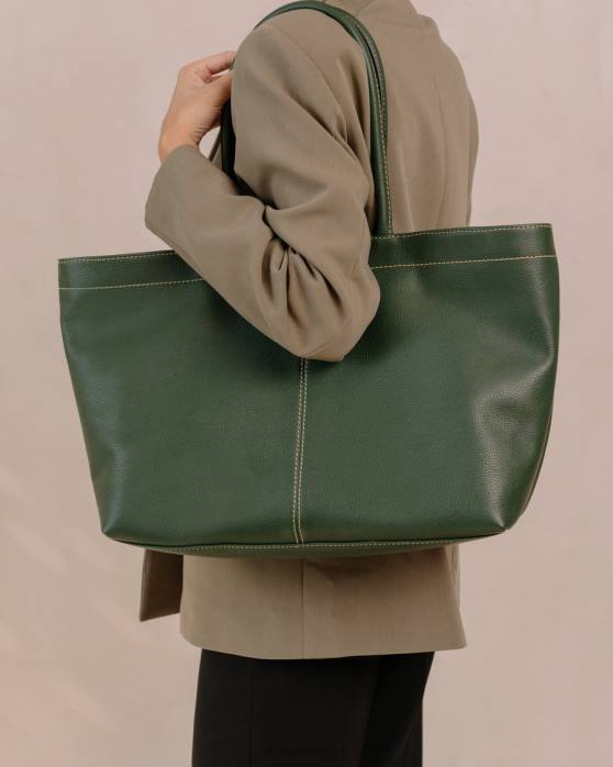 femmes forêt verte P64N1053 Alohas le f - sac à main en cuir vert