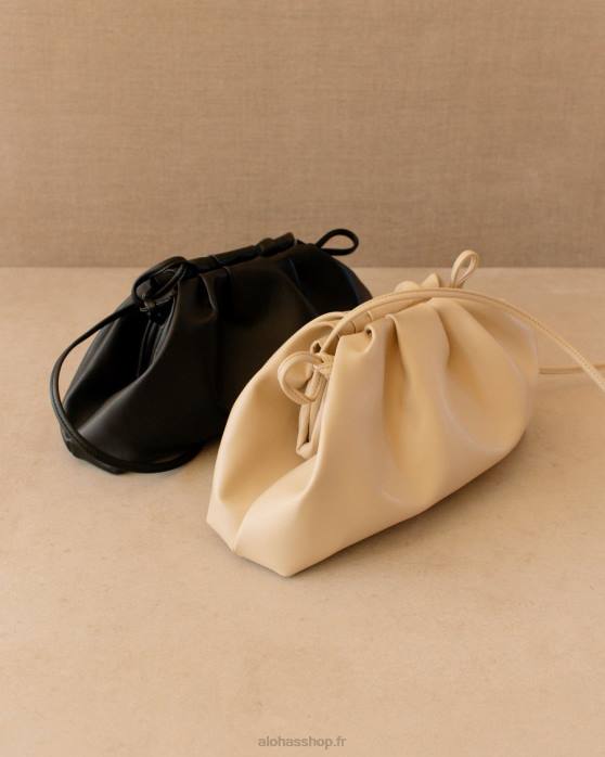 femmes ivoire de maïs P64N1060 Alohas the d corn - sac à main en cuir vegan blanc