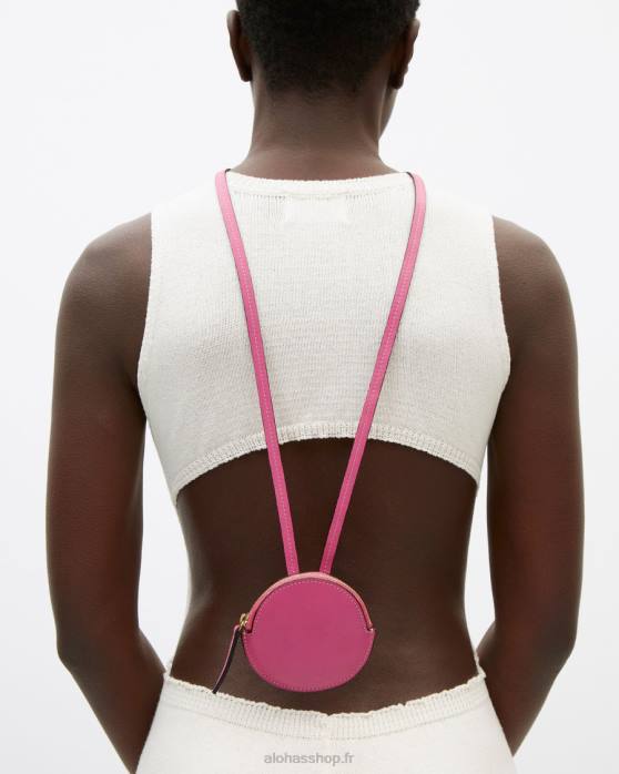 femmes magenta P64N1215 Alohas le q - mini sac rose