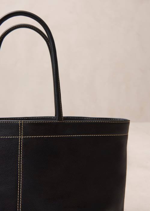 femmes noir P64N1093 Alohas le f - sac à main en cuir noir