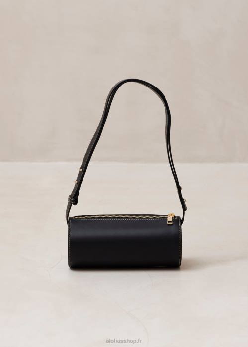 femmes noir P64N1143 Alohas le i - sac à main en cuir noir