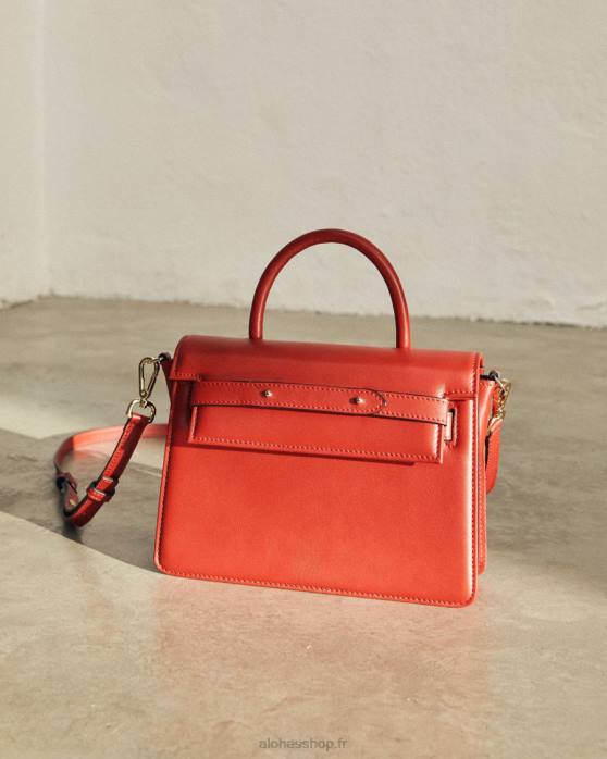 femmes rouge à lèvres rouge P64N1064 Alohas le m - sac à main rouge