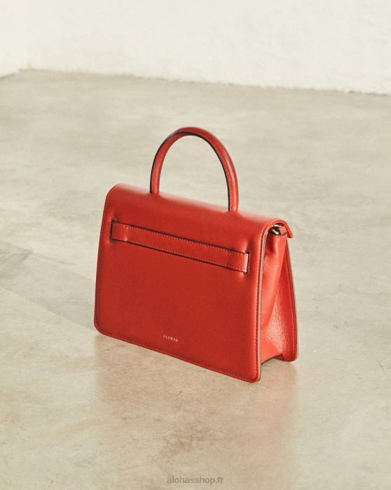 femmes rouge à lèvres rouge P64N1064 Alohas le m - sac à main rouge