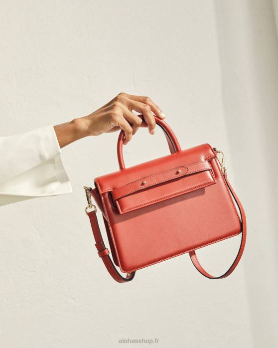 femmes rouge à lèvres rouge P64N1064 Alohas le m - sac à main rouge