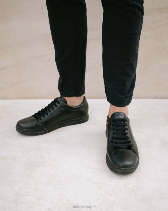 femmesP64N547 Alohas tokyo - baskets en cuir noir