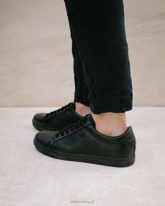 femmesP64N547 Alohas tokyo - baskets en cuir noir