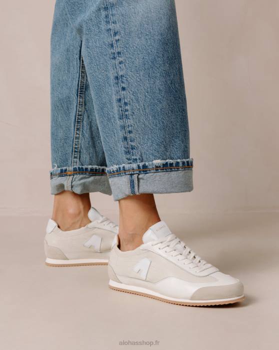 femmes brouillard P64N399 Alohas tb.70 - baskets en cuir gris