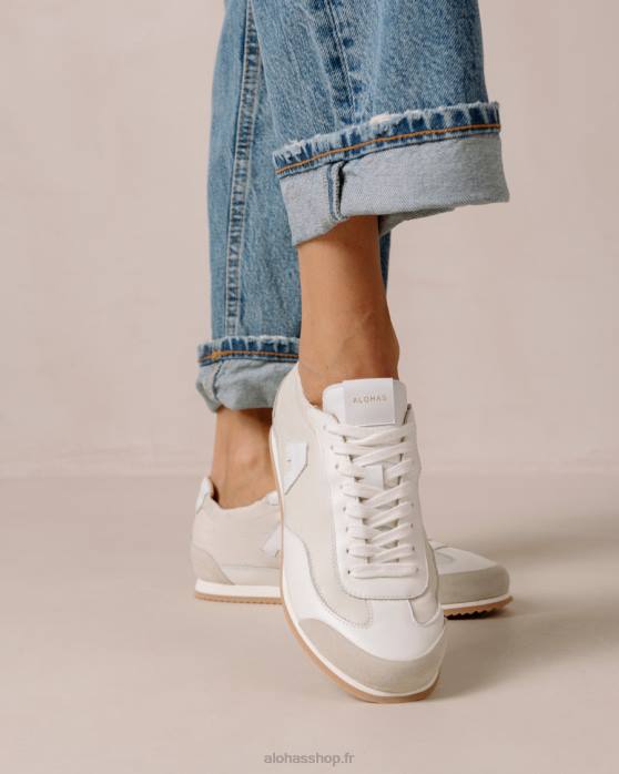 femmes brouillard P64N399 Alohas tb.70 - baskets en cuir gris