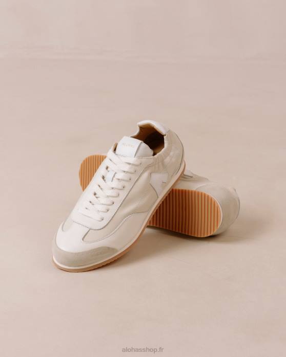 femmes brouillard P64N399 Alohas tb.70 - baskets en cuir gris