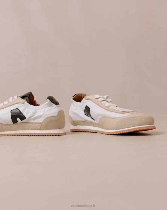 femmes tache de rousseur P64N400 Alohas tb.70 - baskets en cuir multicolores