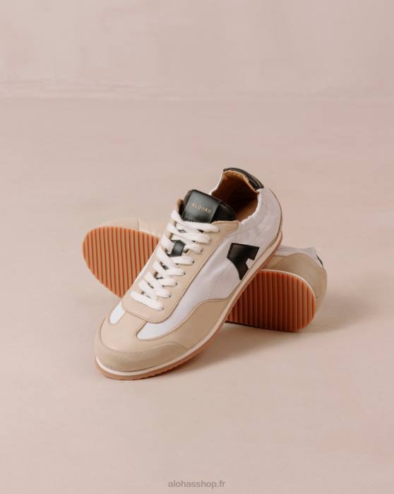 femmes tache de rousseur P64N400 Alohas tb.70 - baskets en cuir multicolores