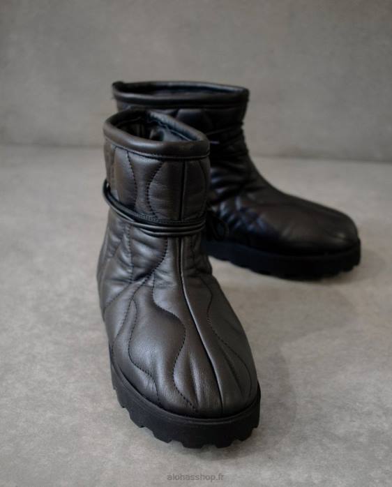 femmes noir P64N562 Alohas bounce - bottes en cuir noir