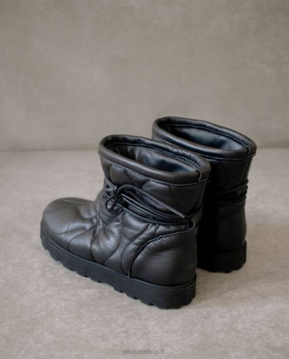 femmes noir P64N562 Alohas bounce - bottes en cuir noir