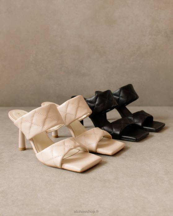 femmes Ivoire P64N588 Alohas conner - sandales en cuir blanc