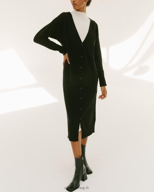 Alohas Women Pursuit - Black Knit Cardigan Black 04X4R717