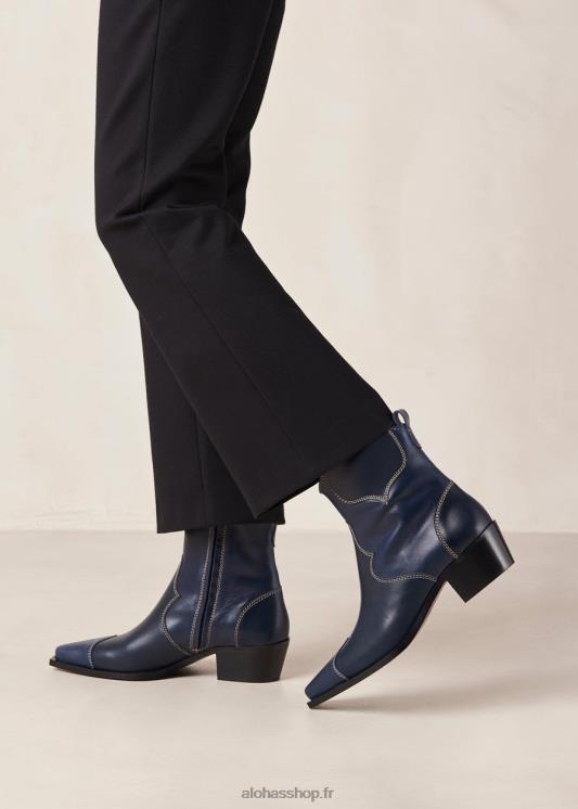 Alohas Women Buffalo - Cowboy Ankle Boots Buffalo Blues 04X4R379