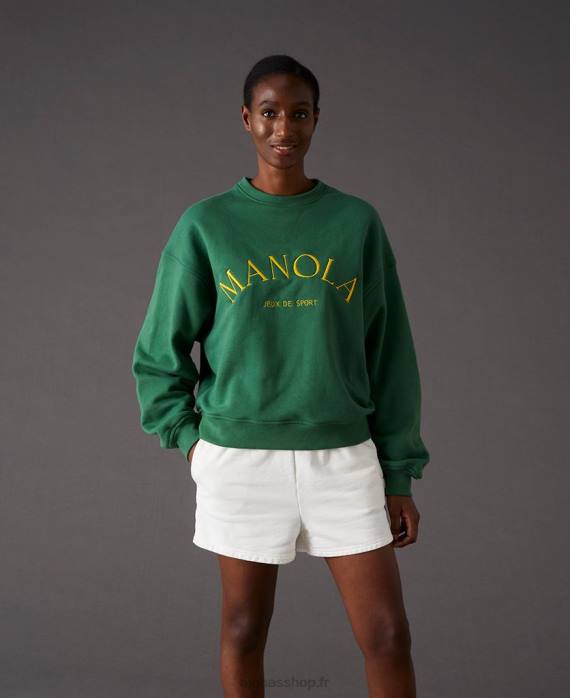 femmesP64N608 Alohas iconica - sweat vert