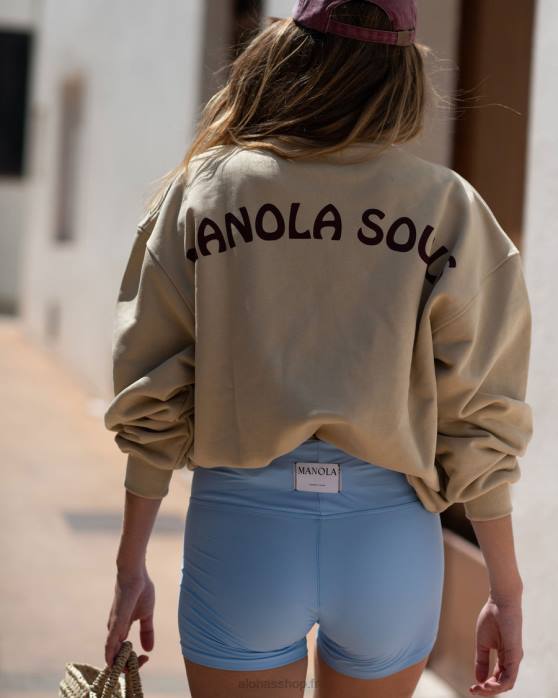 femmesP64N613 Alohas âmes - sweat beige