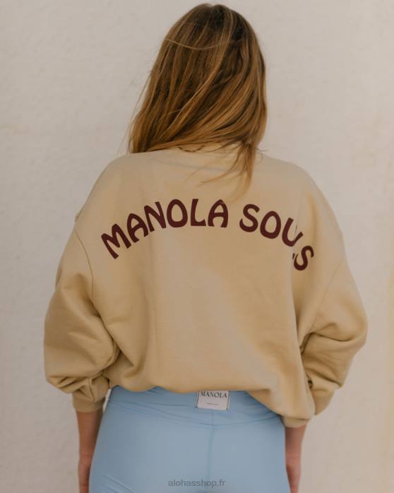 femmesP64N613 Alohas âmes - sweat beige