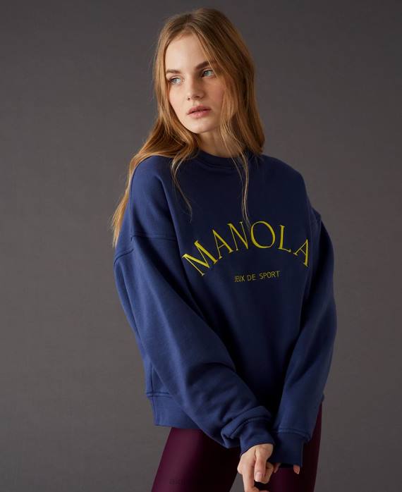 femmesP64N906 Alohas iconica - sweat bleu marine