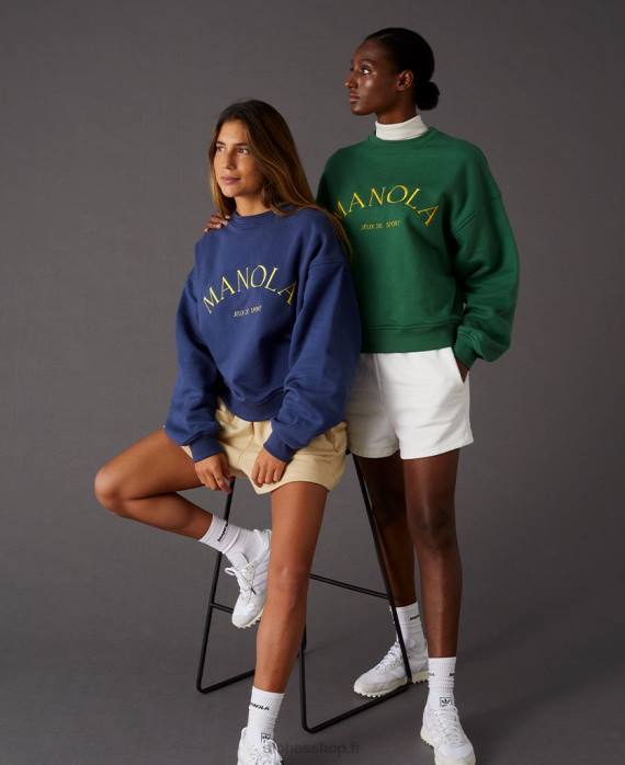 femmesP64N906 Alohas iconica - sweat bleu marine