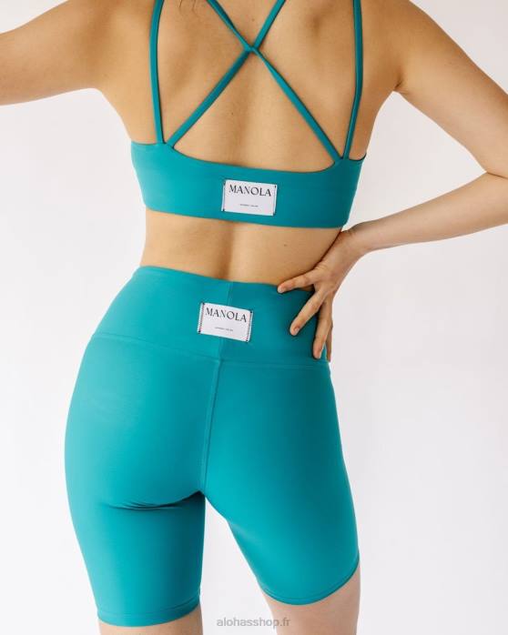 femmesP64N642 Alohas core - short econyl vert turquoise