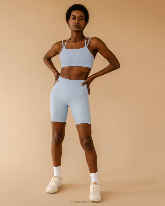 femmesP64N643 Alohas core - short en éconyl bleu clair