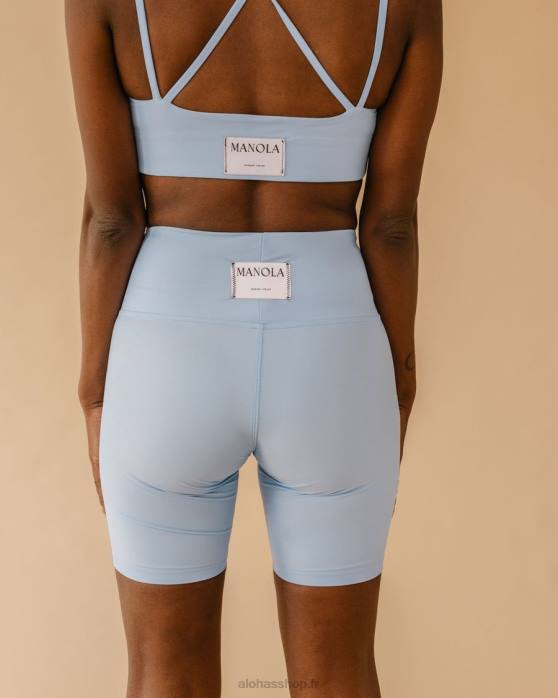 femmesP64N643 Alohas core - short en éconyl bleu clair