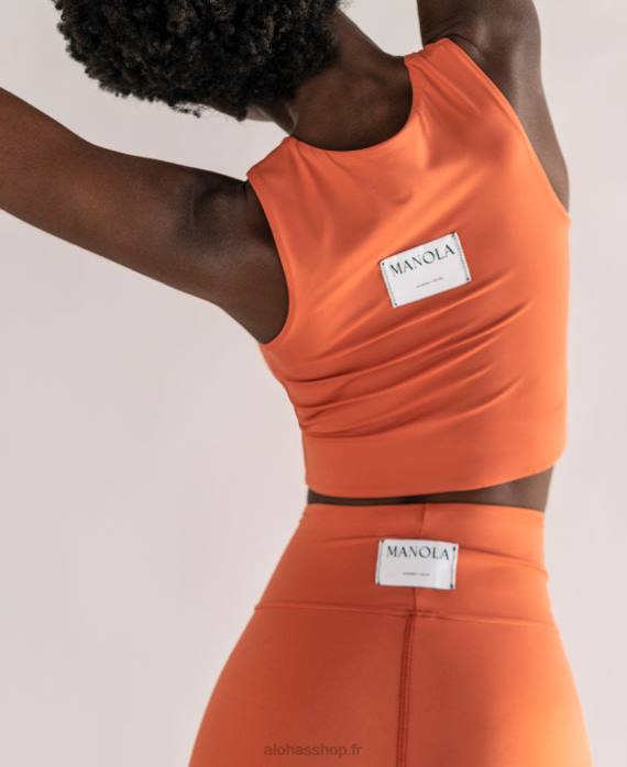femmesP64N748 Alohas noyau - réservoir orange