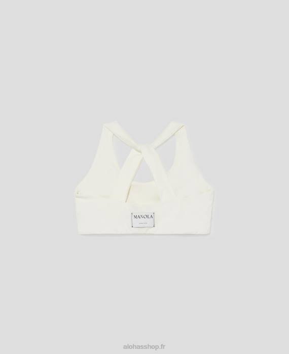 femmesP64N759 Alohas noyau - dessus blanc