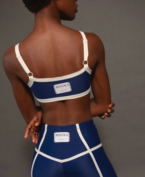 femmes bleu éclipse P64N986 Alohas top ribet - top de sport bleu