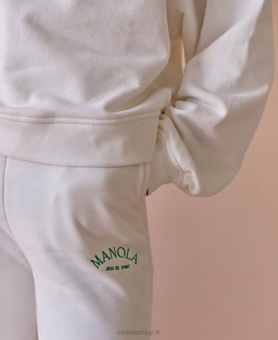 femmesP64N676 Alohas iconica - pantalon de survêtement beige
