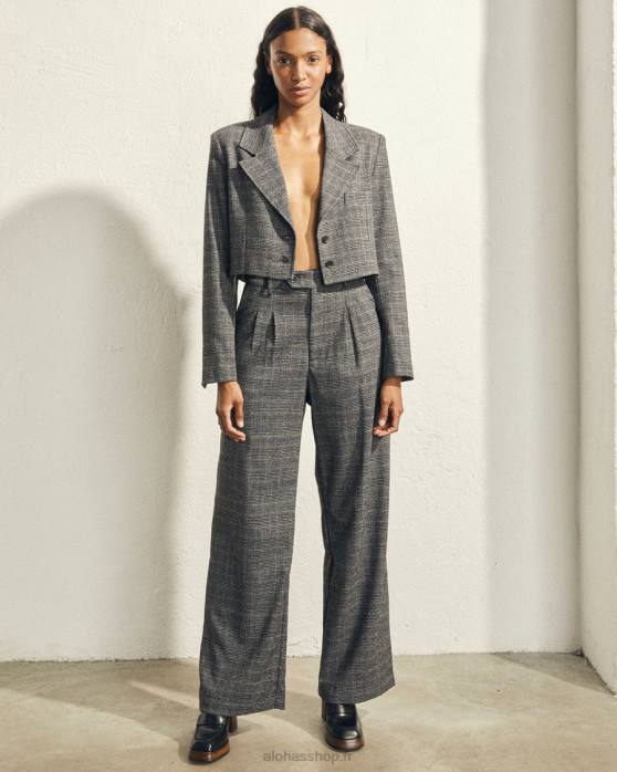 femmesP64N735 Alohas protagoniste - pantalon imprimé à carreaux