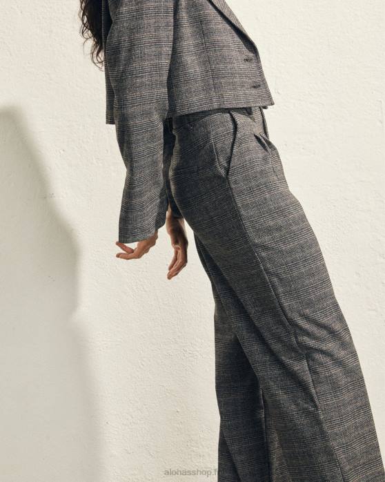 femmesP64N735 Alohas protagoniste - pantalon imprimé à carreaux